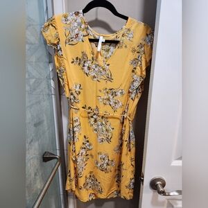 Floral yellow mini dress- Seafolly
